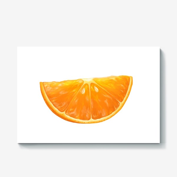 Холст «Долька апельсина»