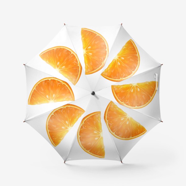 Зонт «Долька апельсина»