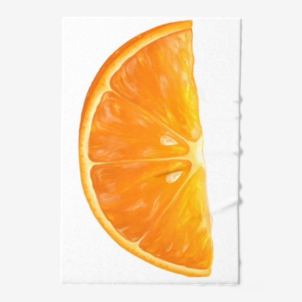 Полотенце «Долька апельсина»
