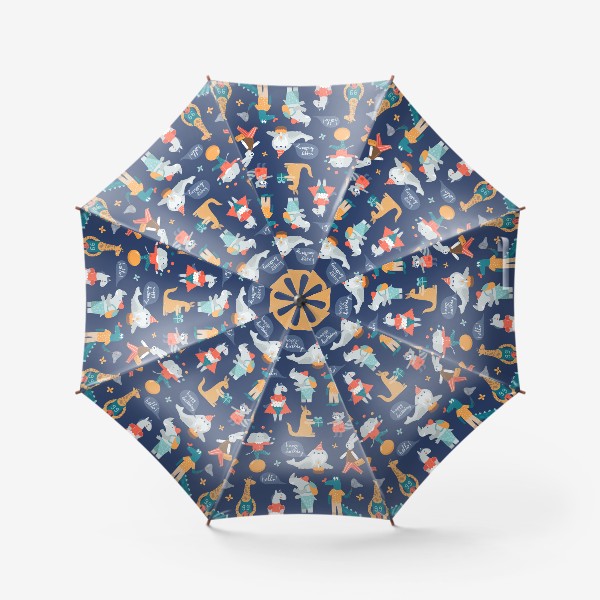 Зонт «Забавные звери»