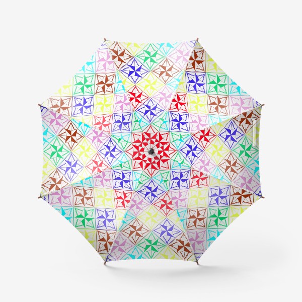 Зонт «абстрактный геометрический узор»