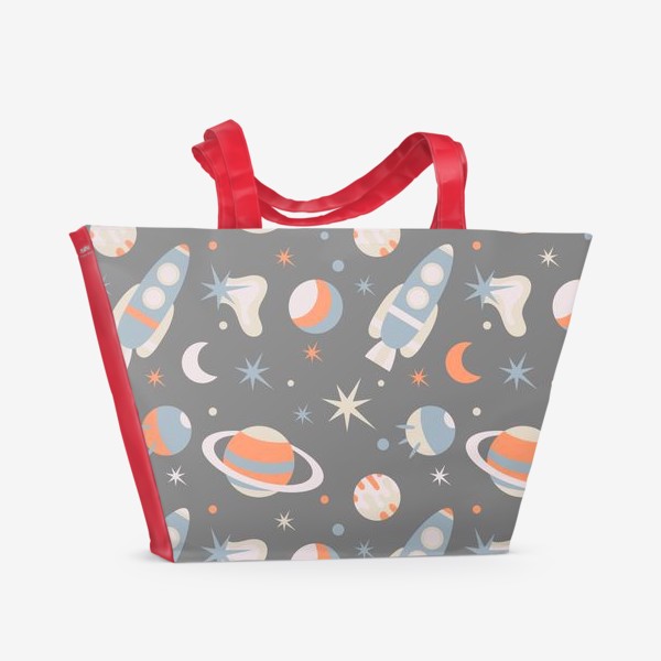 Пляжная сумка «Космическое пространство»