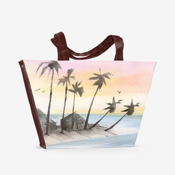 Пляжная сумка «Мальдивы»