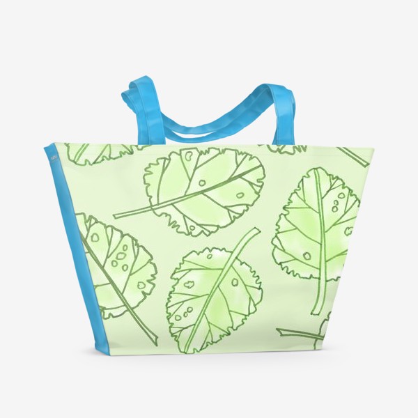 Пляжная сумка &laquo;Весенняя листва&raquo;