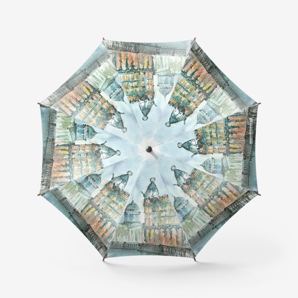 Зонт «Дом Книги, Невский проспект, дождливый день. Санкт-Петербург»