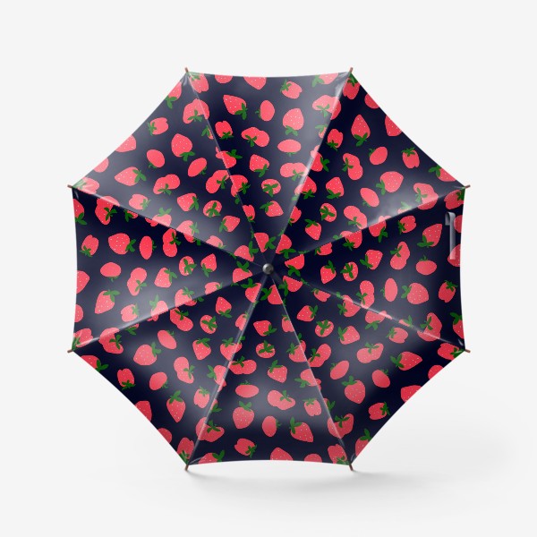 Зонт «клубника»