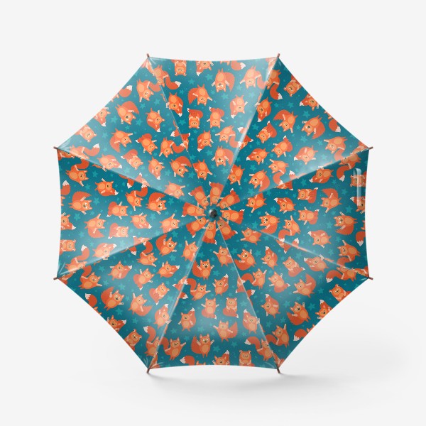 Зонт «Рыжие белки»