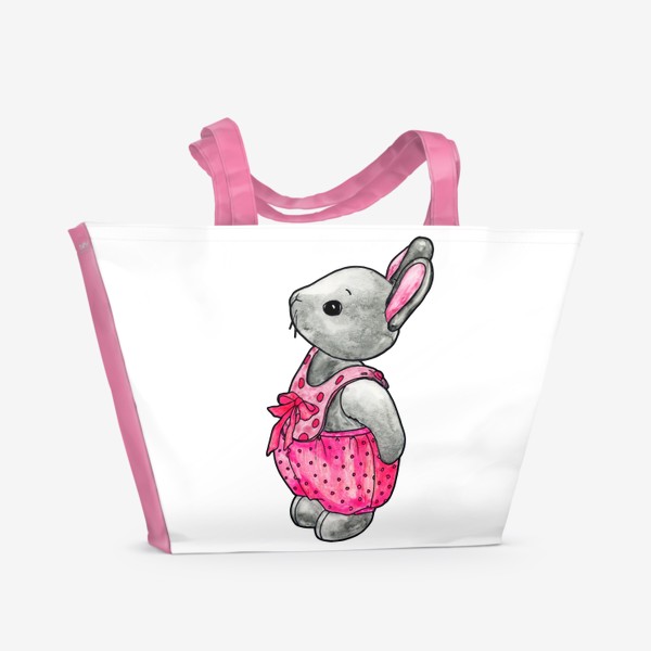 Пляжная сумка «Easter Cute Bunny»