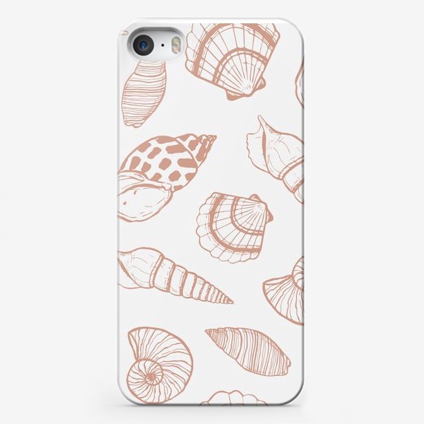 Чехол iPhone «морские ракушки»