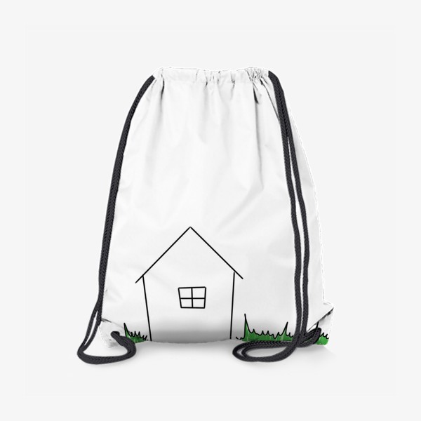 Рюкзак «Трава. Трава у дома. Зеленая-зеленая трава. День космонавтики »