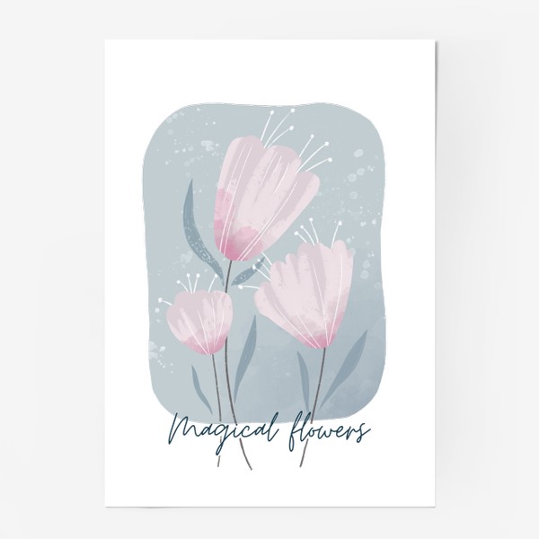 Постер «Волшебные цветы»