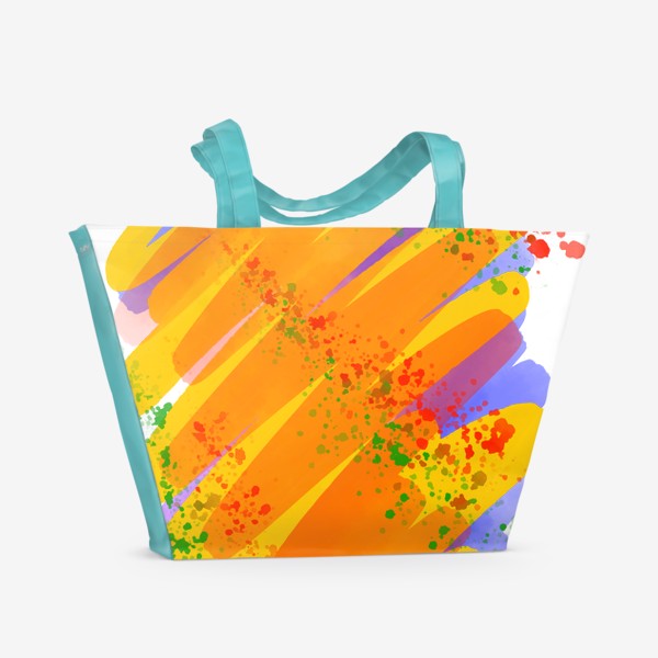Пляжная сумка «Всплеск цвета »
