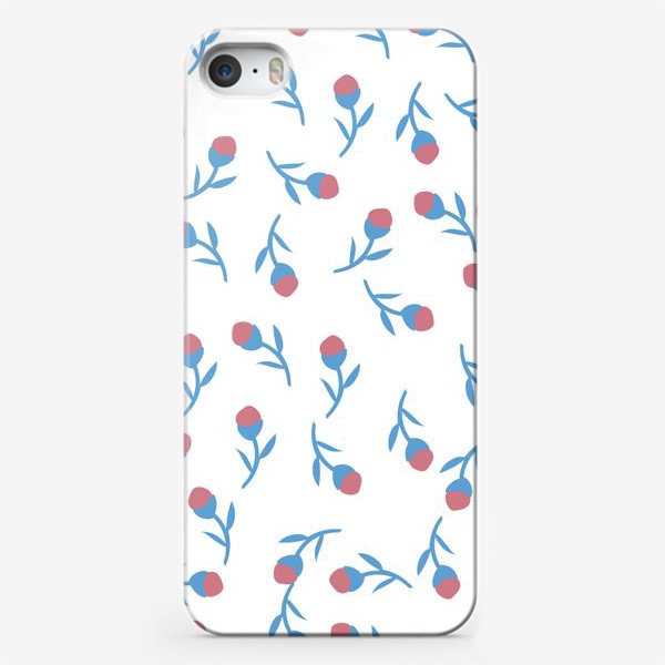 Чехол iPhone «Минималистичные цветы»