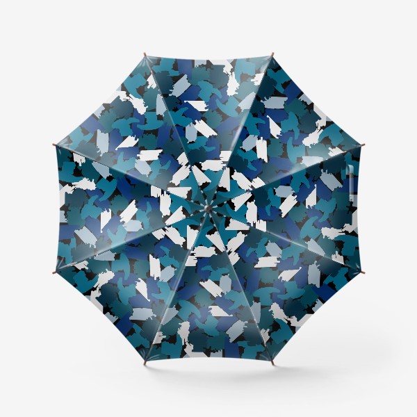 Зонт «мазки краски, заплатки»