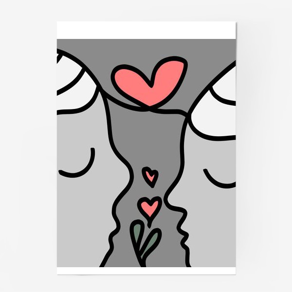 Постер «Любовь и Мир»