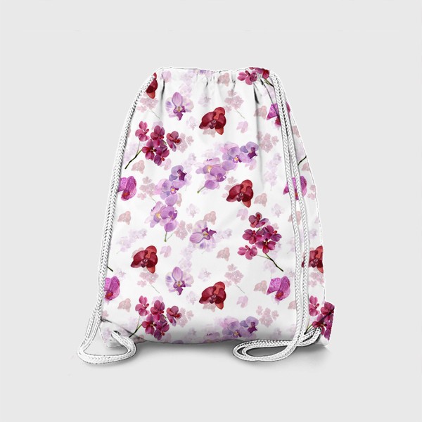 Рюкзак «акварельная орхидея»