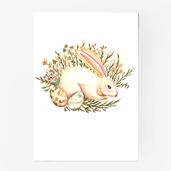 Постер «заяц »