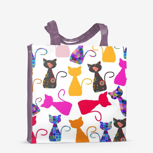 Сумка-шоппер «Cats pattern»