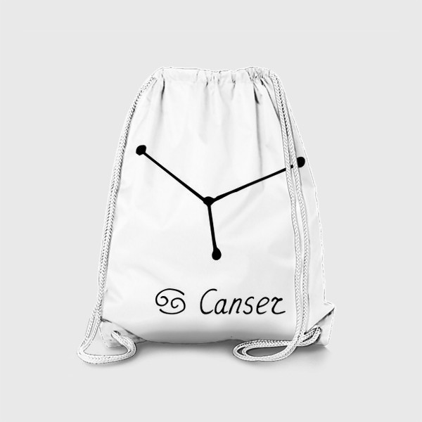 Рюкзак «рак. созвездие. знак зодиака. подарок ракам»