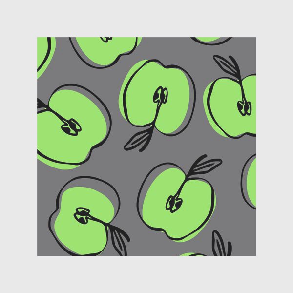 Скатерть «зеленые яблоки»