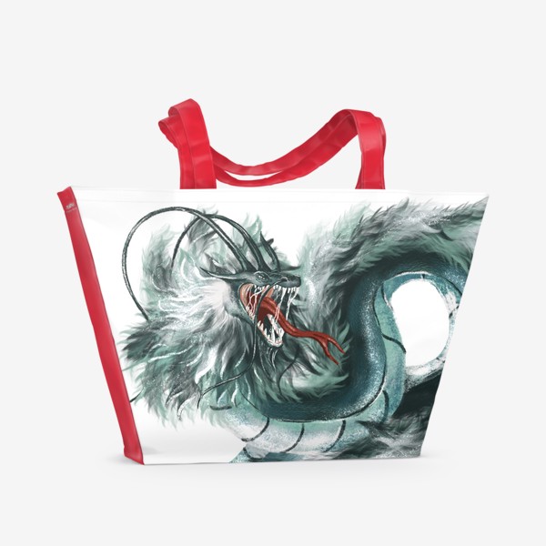 Пляжная сумка «Нефритовый дракон»