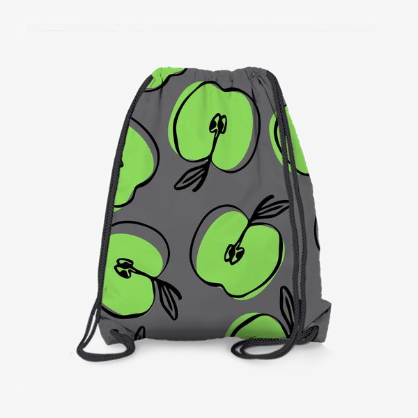 Рюкзак «зеленые яблоки»