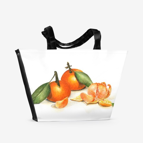 Пляжная сумка &laquo;Сочные мандарины&raquo;