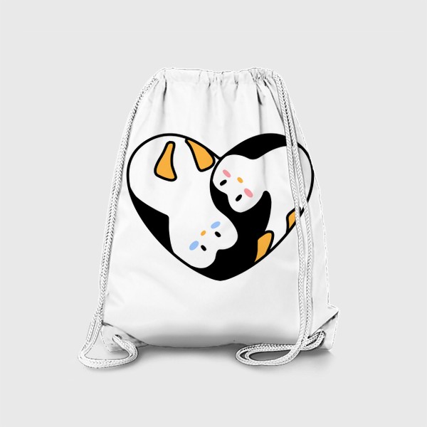 Рюкзак «Влюбленные пингвины»