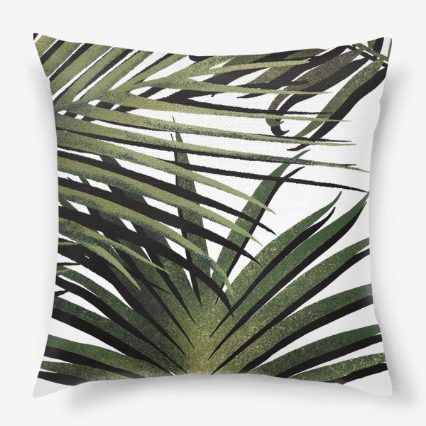 Подушка «Тропические растения »