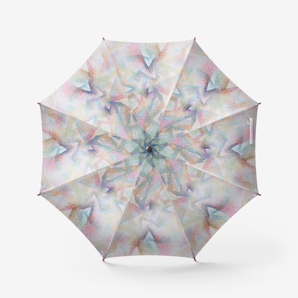 Зонт «Абстракция пастельные цвета»