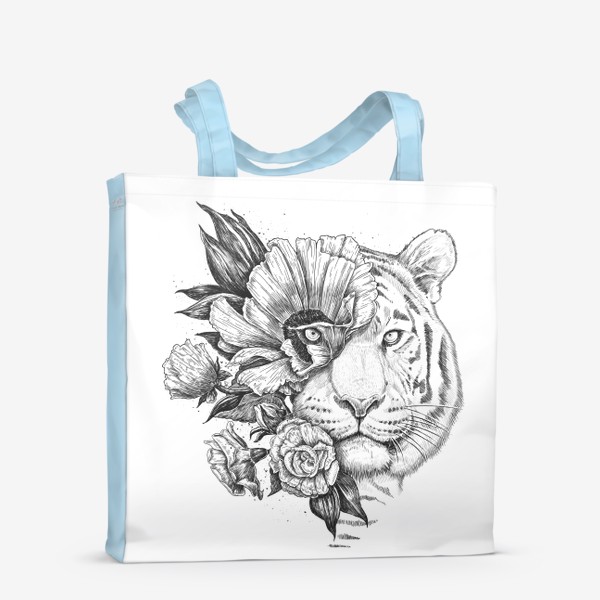 Сумка-шоппер «Floral tiger»