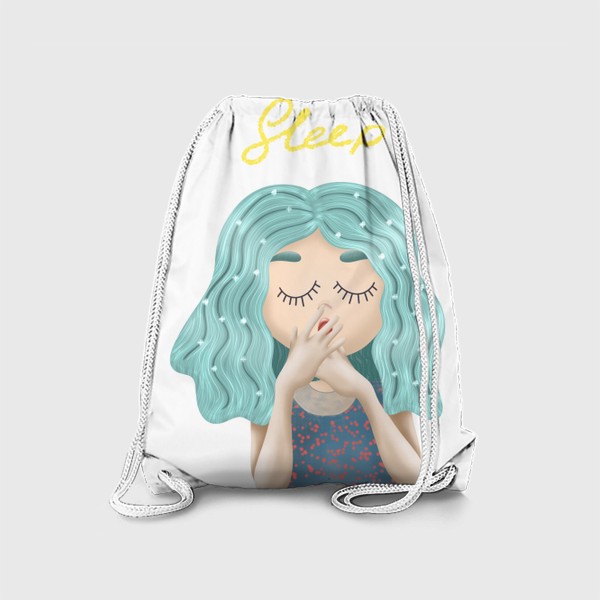 Рюкзак «Сонная девочка»