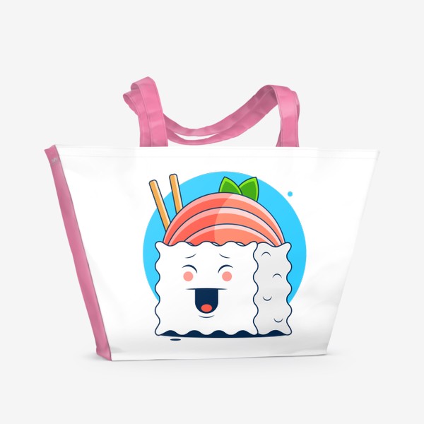 Пляжная сумка «Суши»