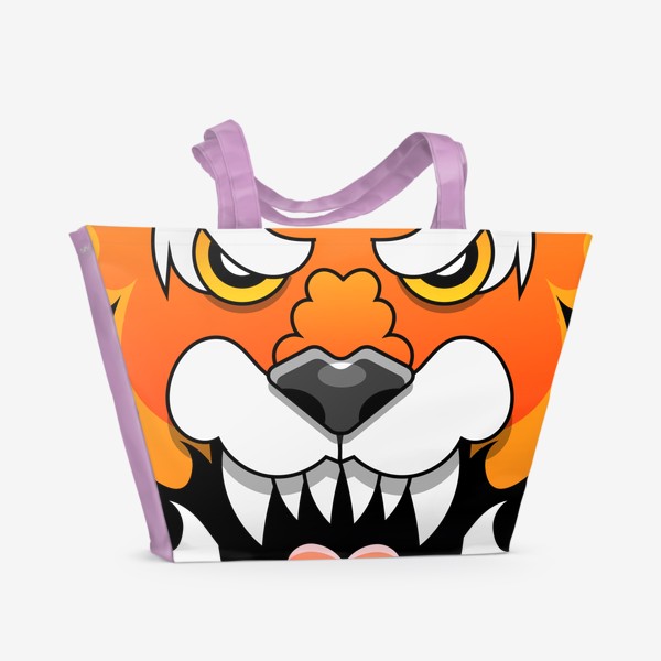 Пляжная сумка «Tiger Icon»