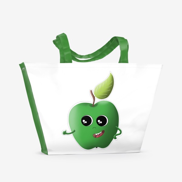 Пляжная сумка «Apple green»