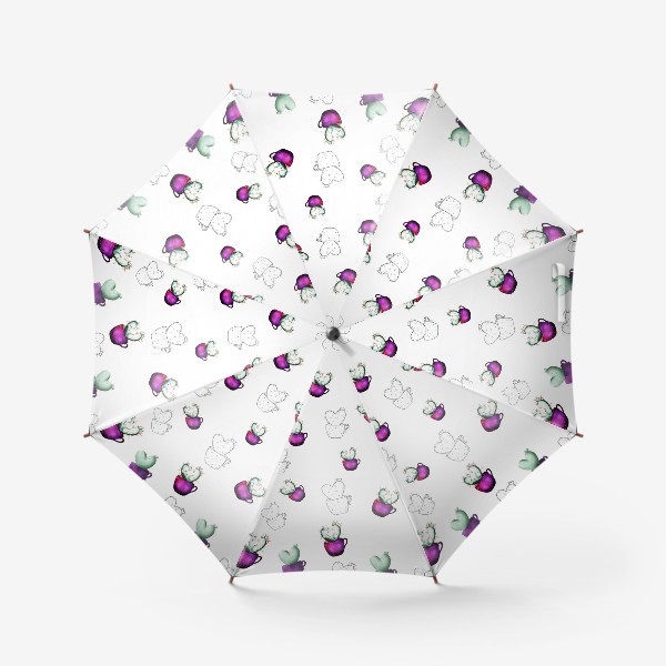 Зонт «Космические кактусы»