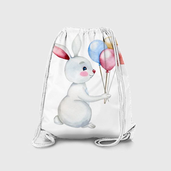 Рюкзак «Зайчик с воздушными шарами »