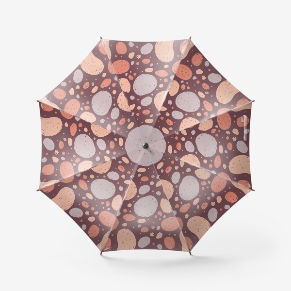 Зонт «Паттерн с пастельными пятнами»