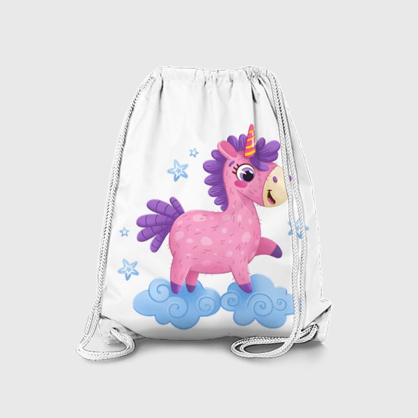 Рюкзак «Милый розовый единорог»