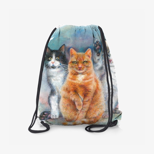 Рюкзак «Три кота, котики, коты»