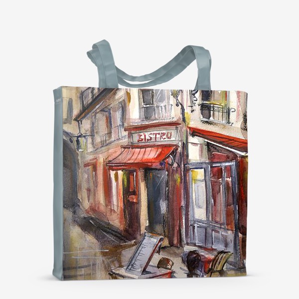 Сумка-шоппер «Кафе в Париже»
