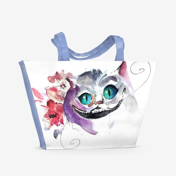 Пляжная сумка «Чеширский кот»
