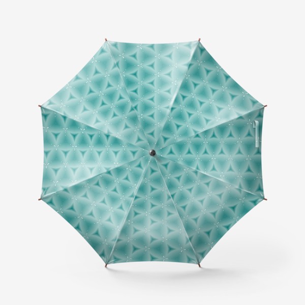 Зонт «треугольнички и маленькие цветочки»