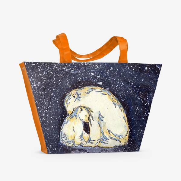 Пляжная сумка «Медведица»
