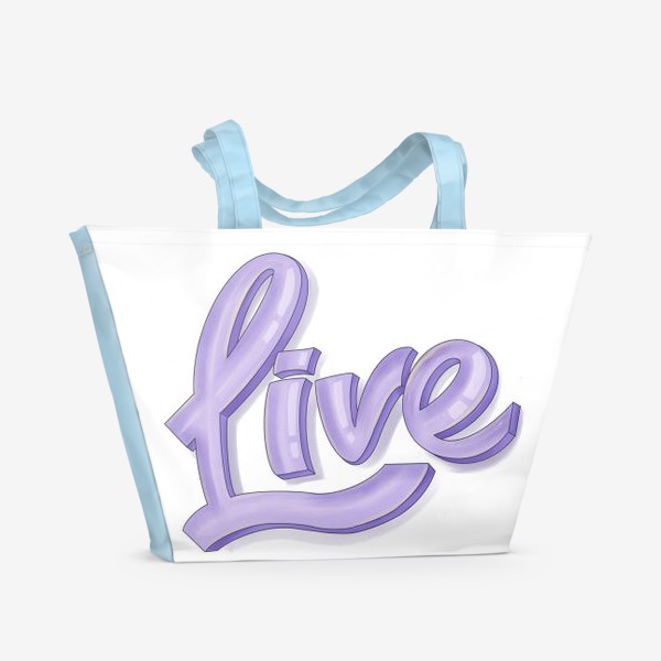 Пляжная сумка «Live»