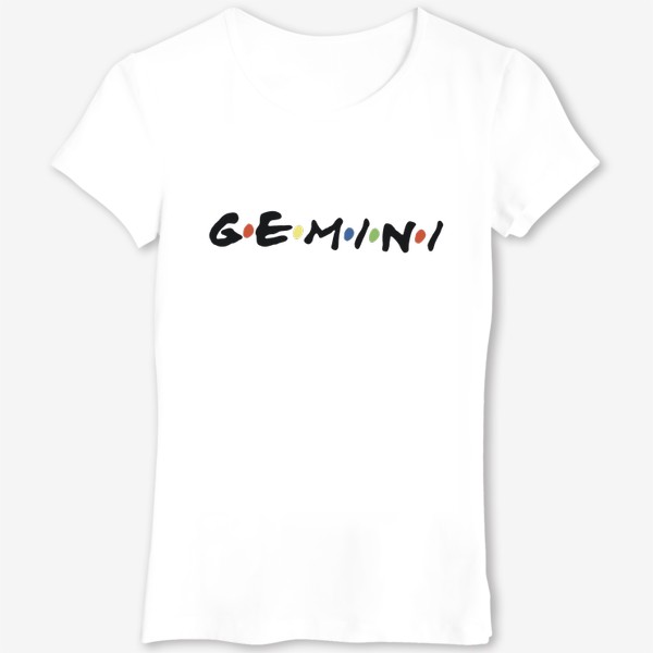 Футболка «Близнецы (Gemini) в стиле «Друзья»»