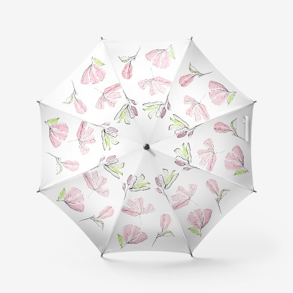 Зонт «цветы магнолии»