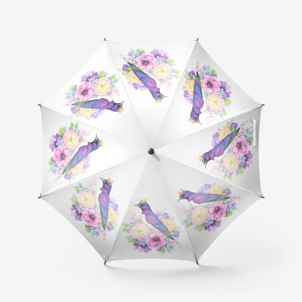 Зонт «Аметистовый скворец»