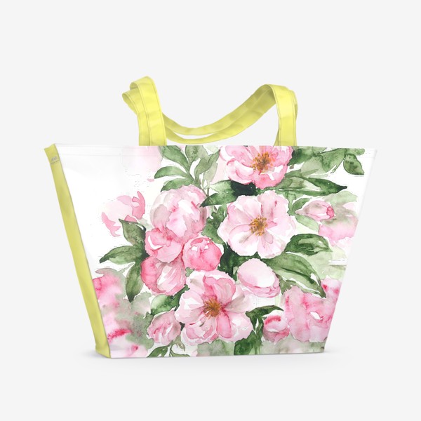Пляжная сумка «Яблоневый цвет»