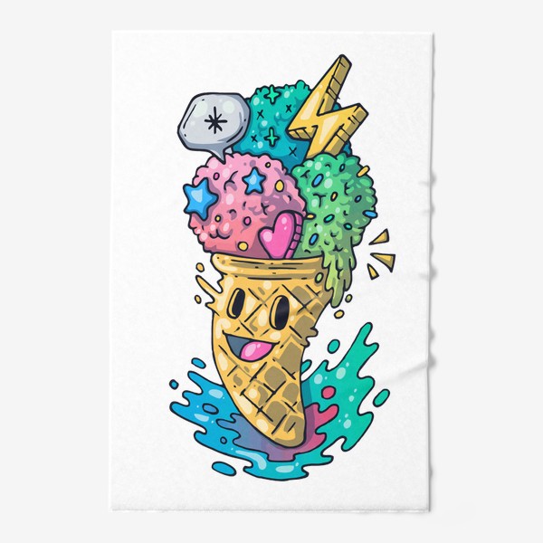 Полотенце «Счастливое мороженое»